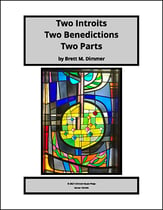 Two Introits, Two Benedictions, Two Parts Two-Part choral sheet music cover